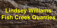 Lindsay Williams Fish Creek Quarries
